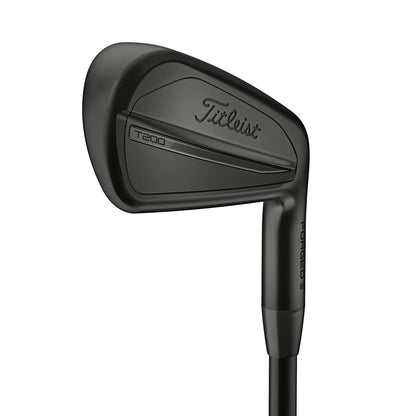 Titleist T200 Black Golf Irons - Steel