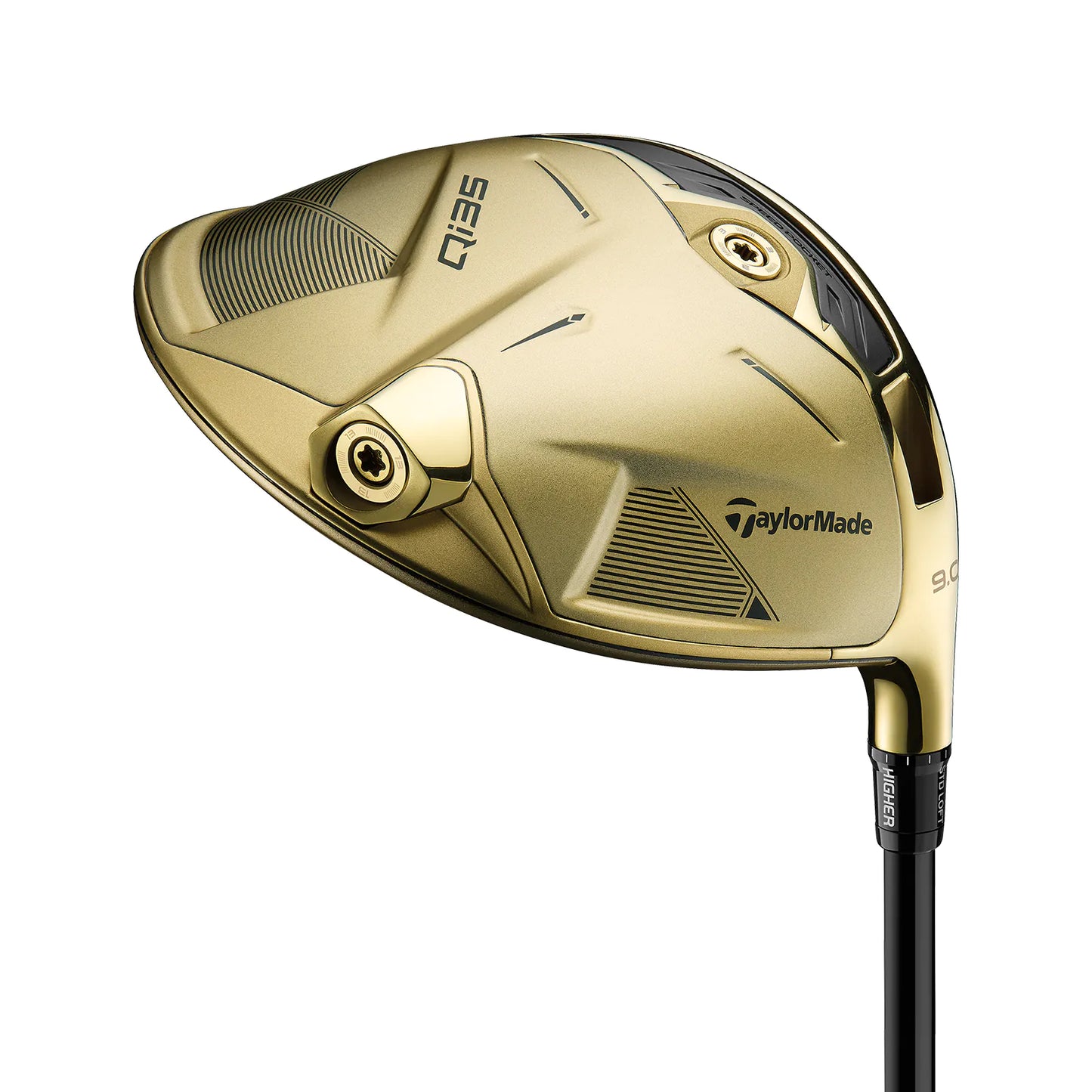 TaylorMade Qi35 Designer Series Golf Driver - Gold - Rental