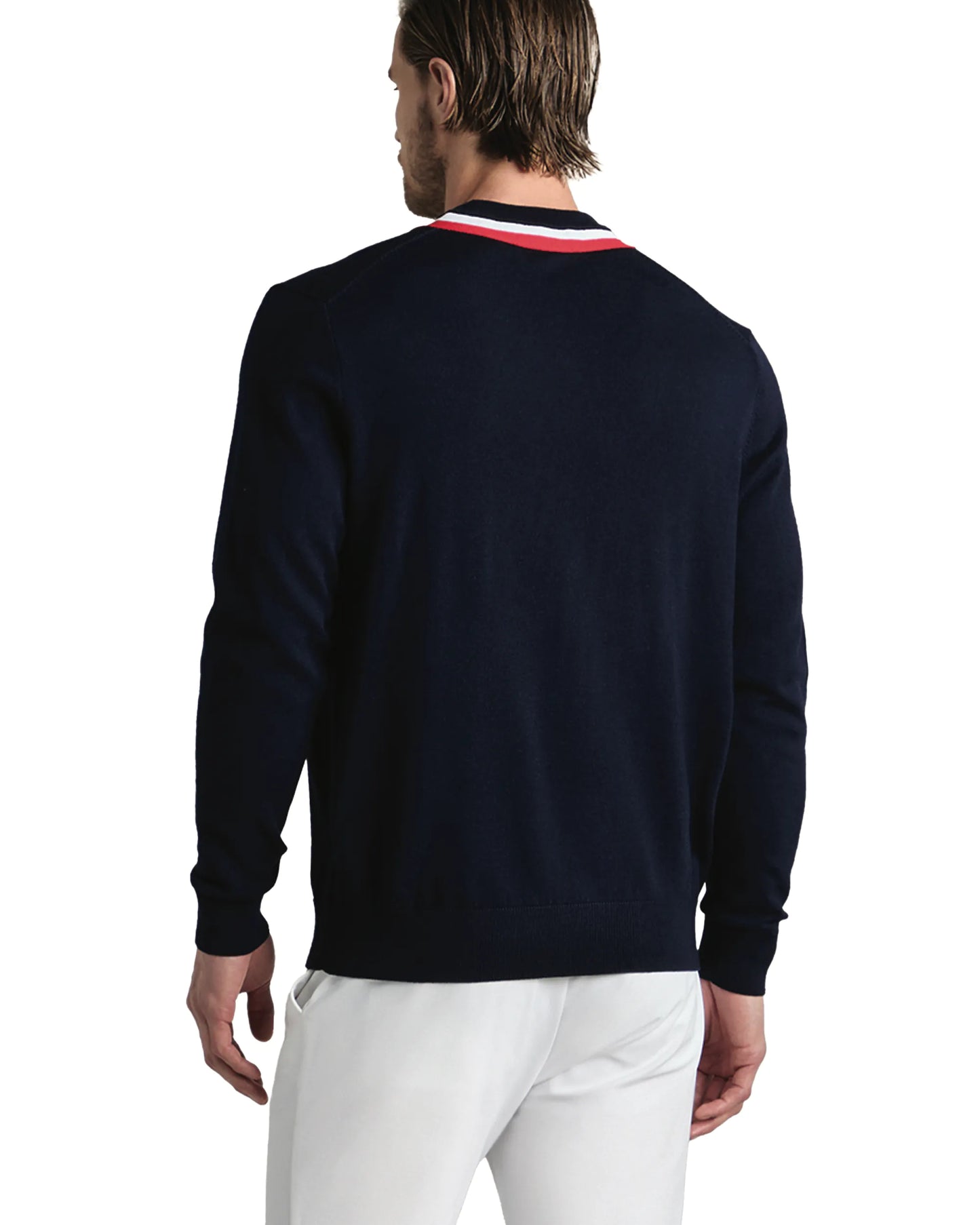 G/FORE Colour Block Merino Wool Golf Sweater